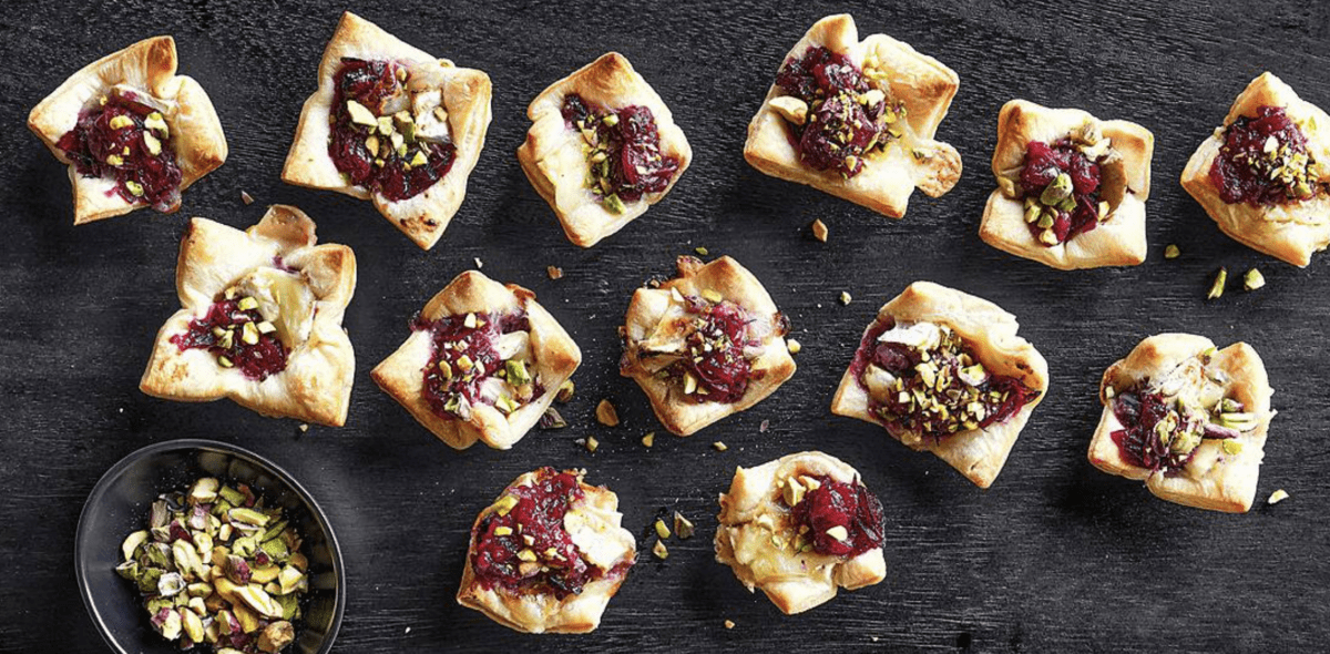 Cranberry-Brie Bites Recipe